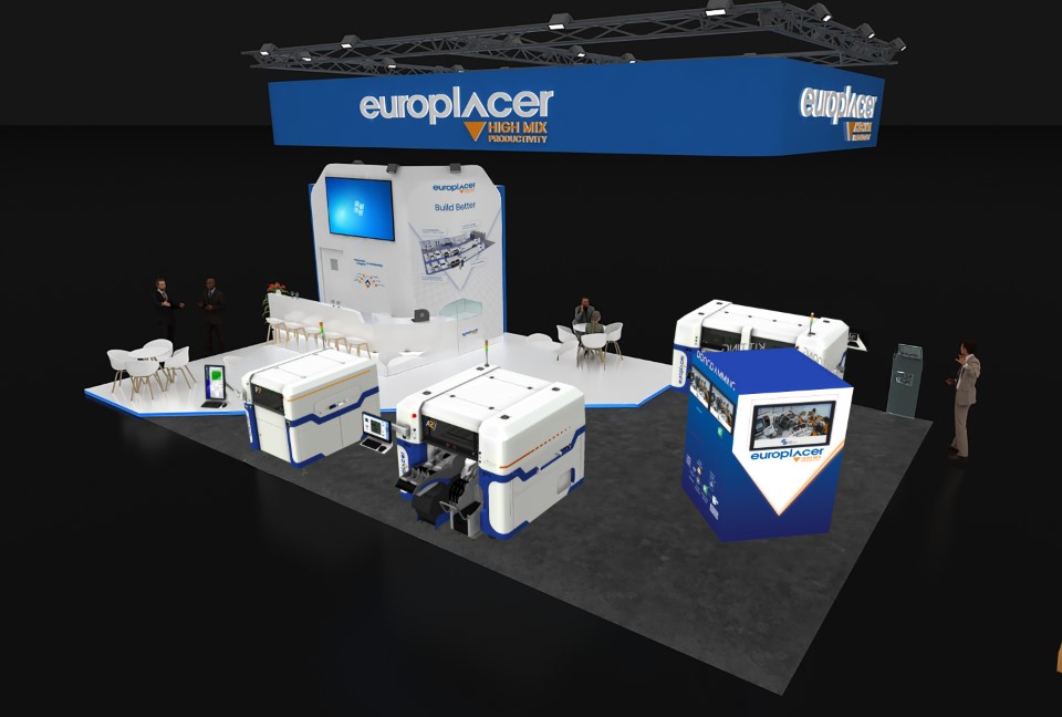 europlacer-booth-at-productronica Europlacer booth at Productronica Munich 2025