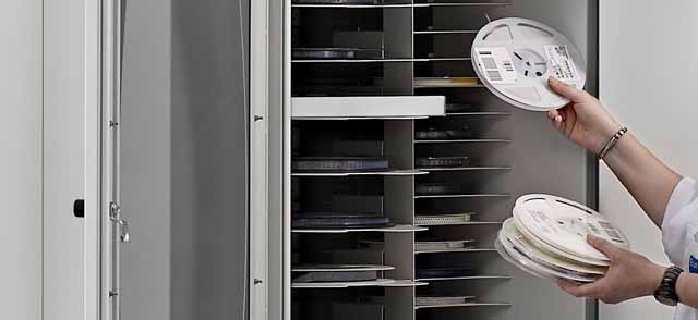 SMT component storage solutions