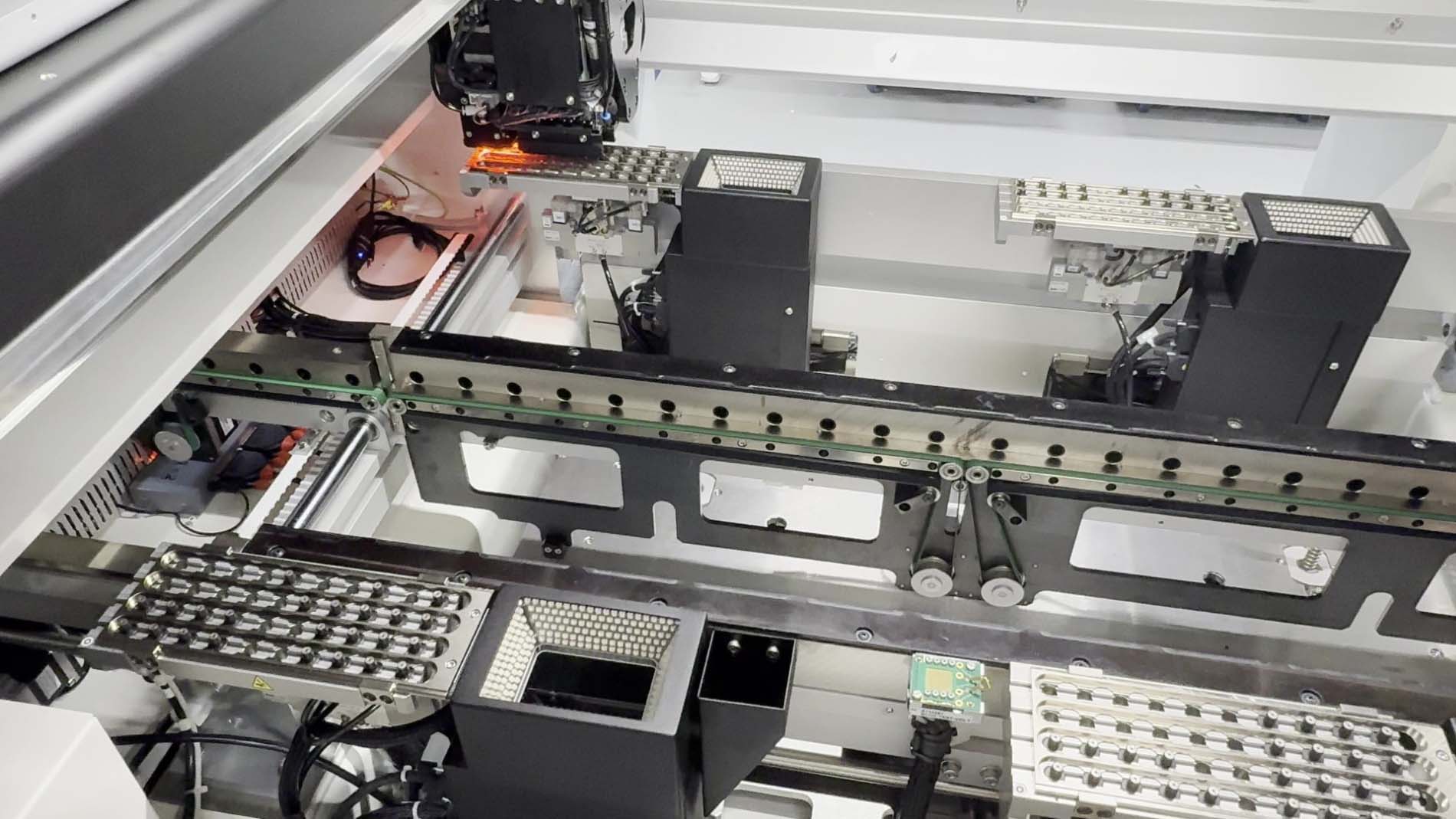 Inside of Europlacer pic and place machine