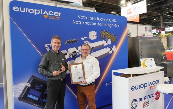 BTU and Europlacer partnership of 30 years.