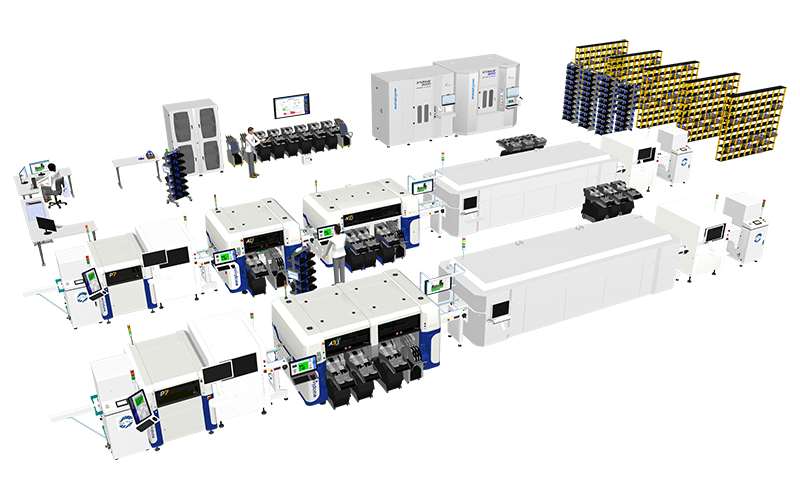 Europlacer smart factory with EPiiCENTRE