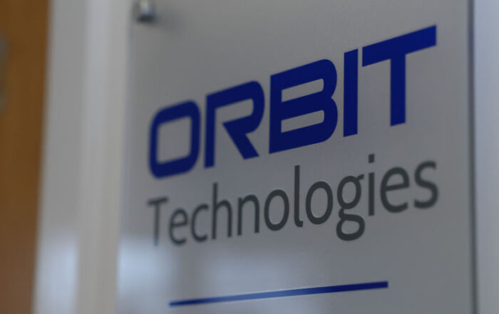 Hero image for Orbit technologies press release.